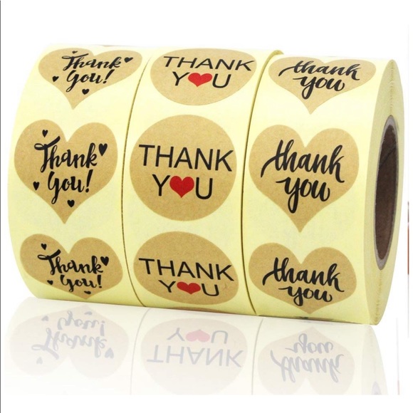 200 Thank-You Stickers - Picture 6 of 7